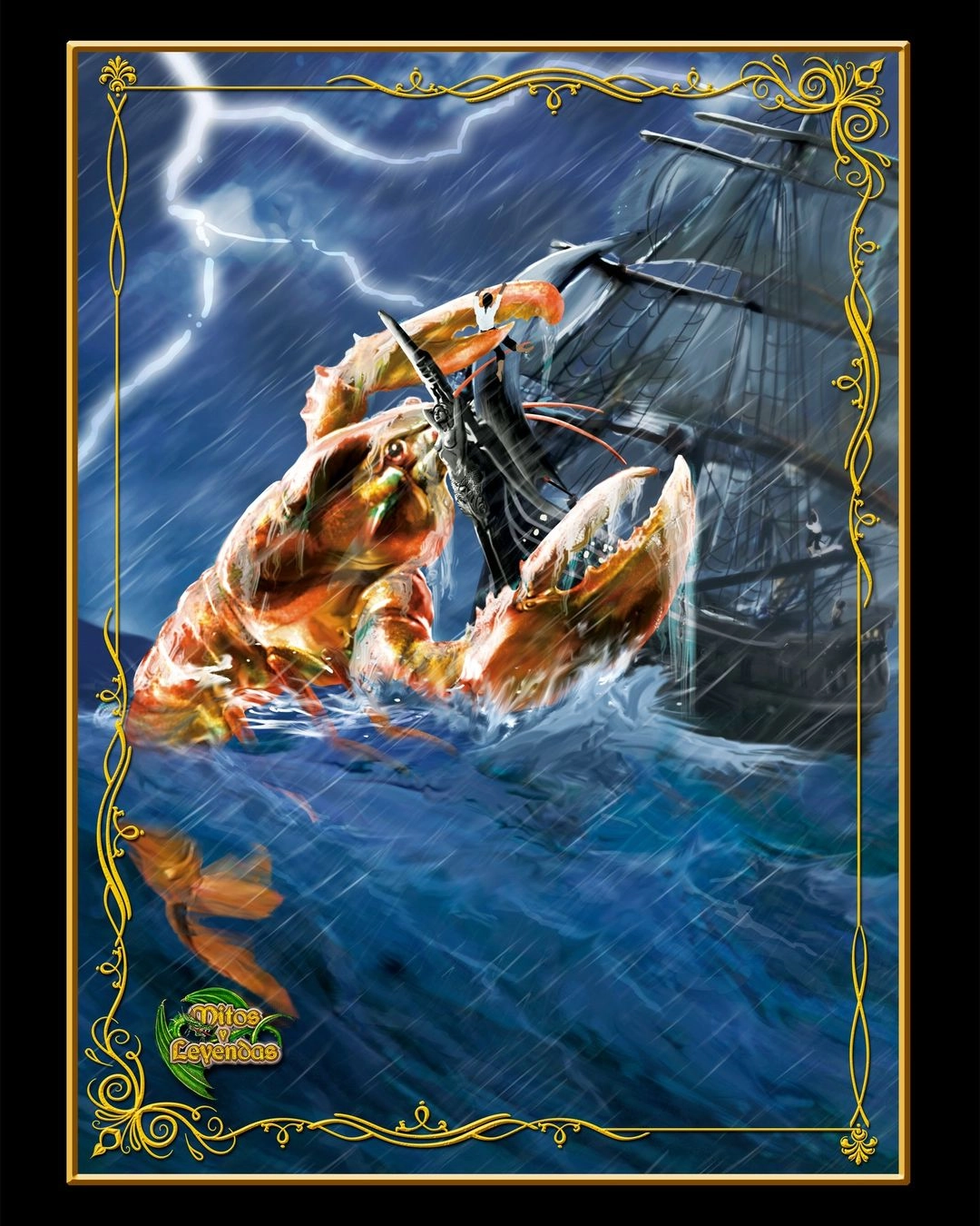 Ilustración de la baraja Dani la bestia